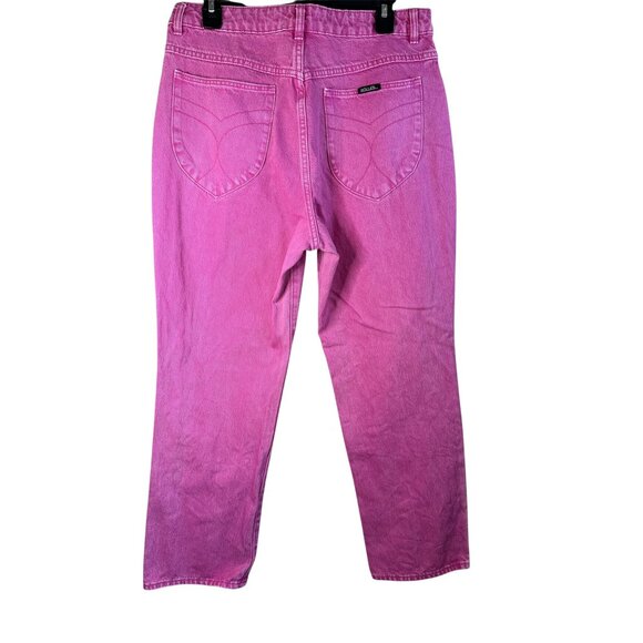 ROLLA'S Original Straight Jeans in Layla Magenta 32 New Womens Denim Pants - Picture 6 of 12